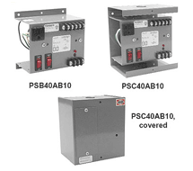 Functional Devices Enclosed 24 VAC Class 2 Power Source PSB40AB10, PSB100AB10, PSC40AB10, PSC100AB10